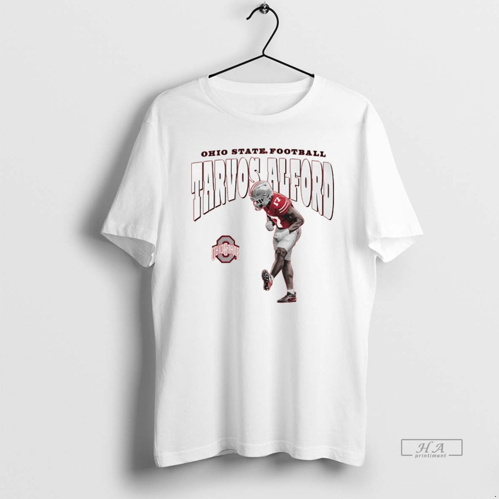 Official Tarvos Alford Illustrated Celebration Ohio State Football