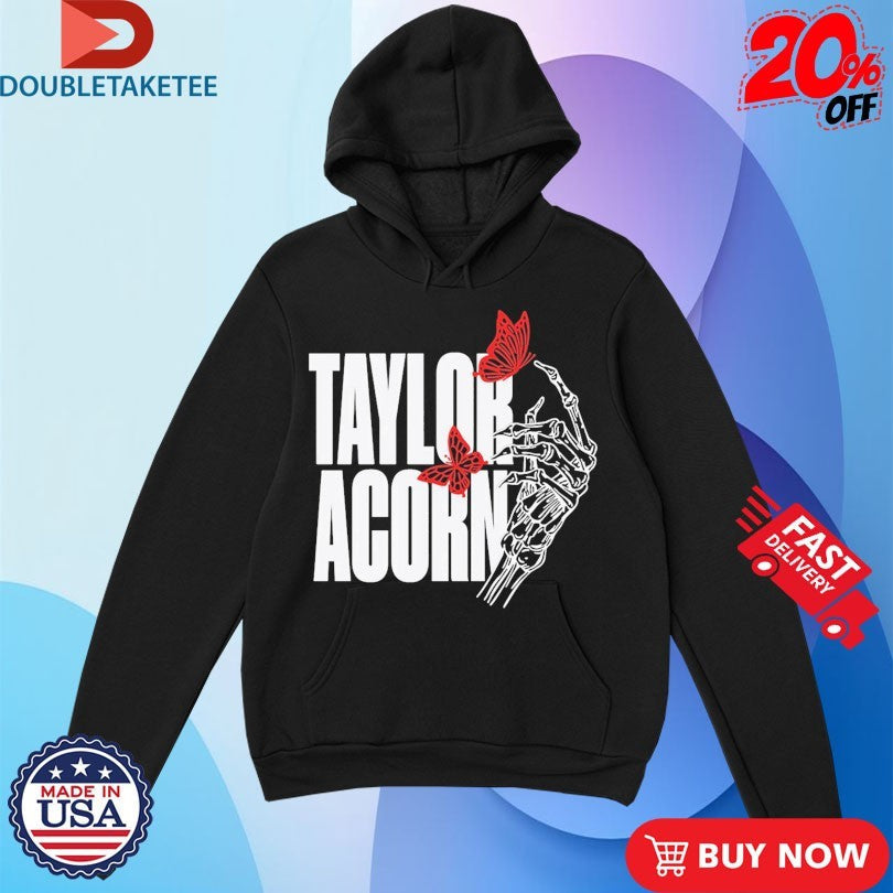 Official Taylor Acorn Butterfly Hand Skeleton Shirts Unisex , , , Long Sleeve Tee