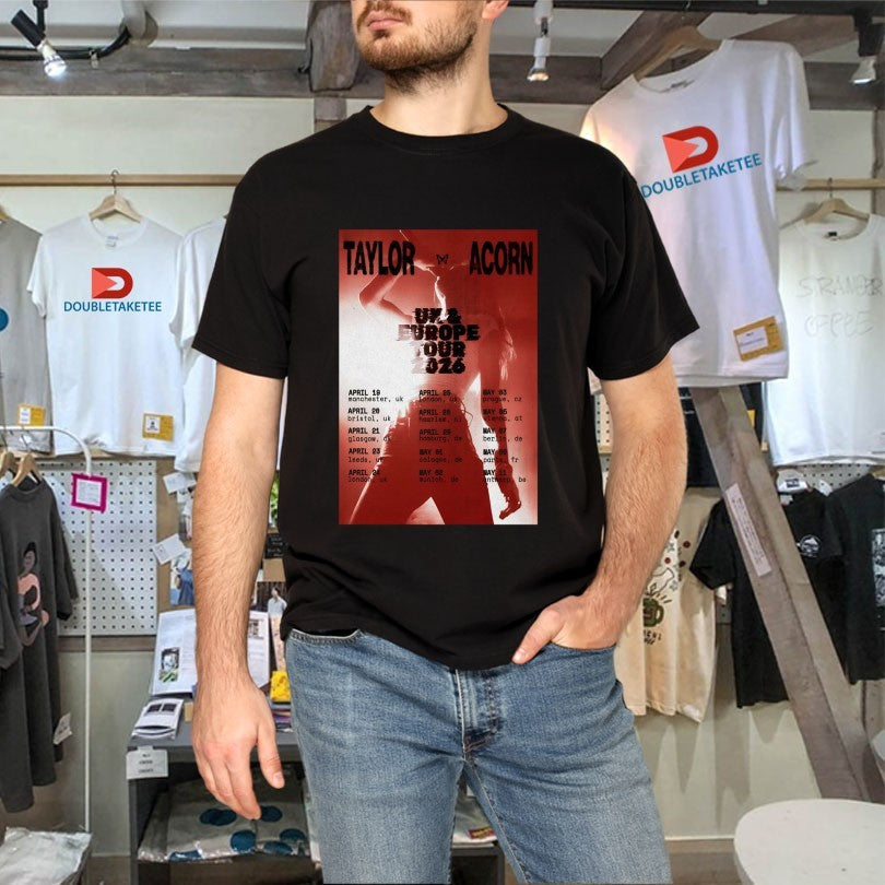 Official Taylor Acorn UK And Europe 2026 Tour Shirts Unisex , , , Long Sleeve Tee