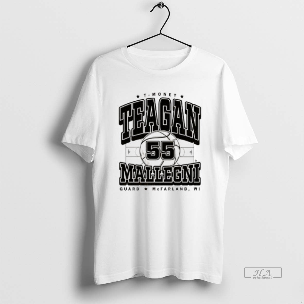 Official Teagan Mallegni Iowa Hawkeyes T Money From Mcfarland Wi