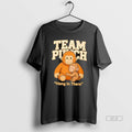 Official Team Punch Hang In There Orange Monkey Hugging Monkey
