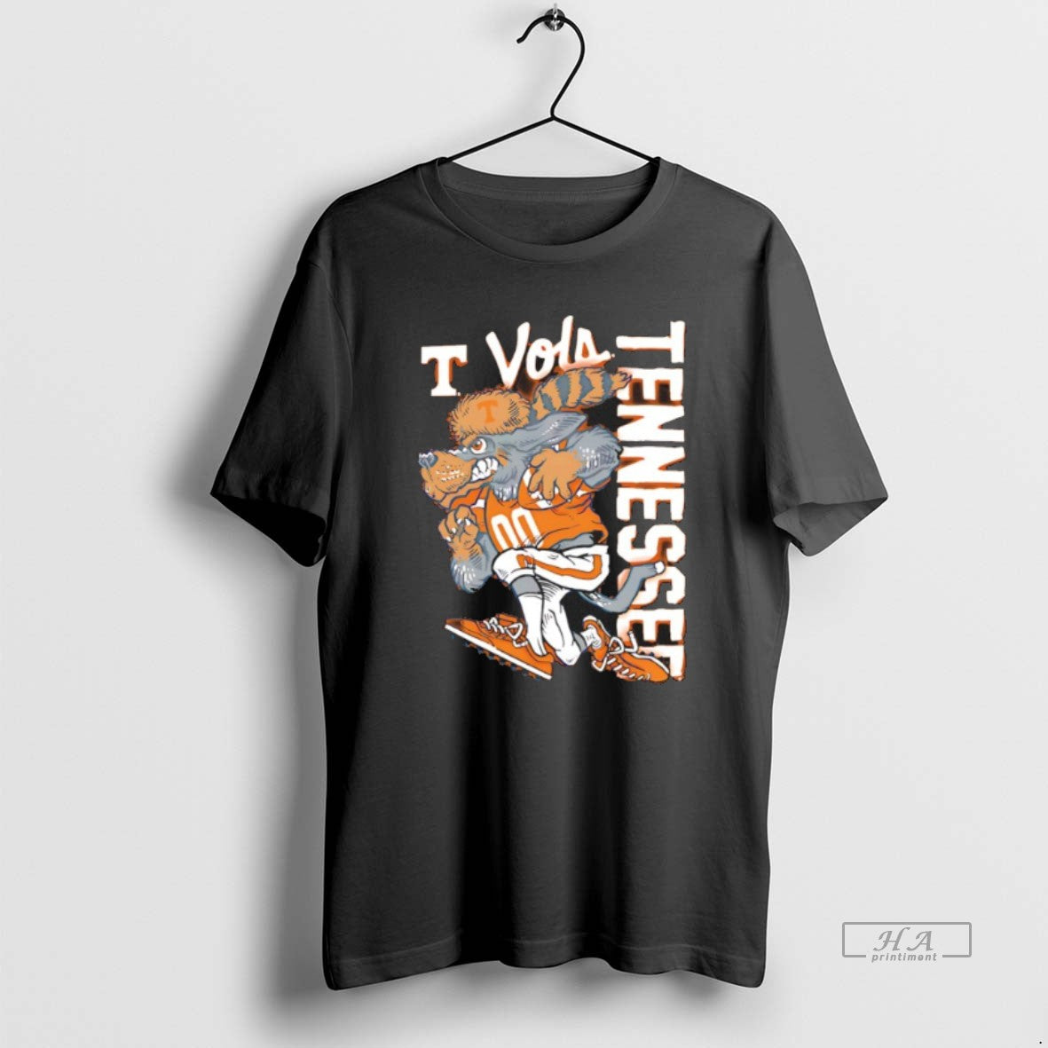 Official Tennessee Volunteers Sketched Mascot Runnning