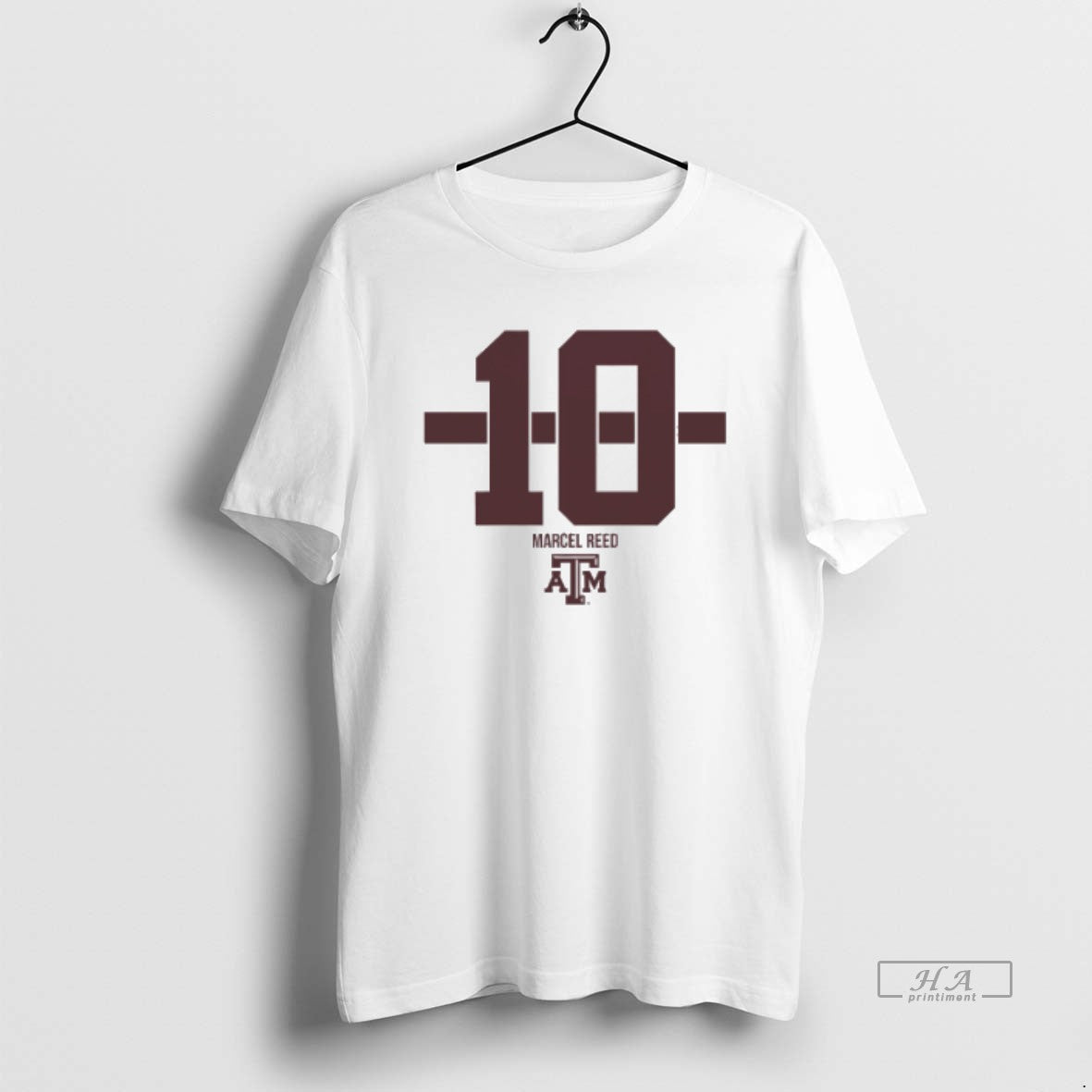 Official Texas Am Aggies Marcel Reed 10 Stripe