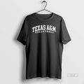 Official Texas Am Simple Arch Volleyball