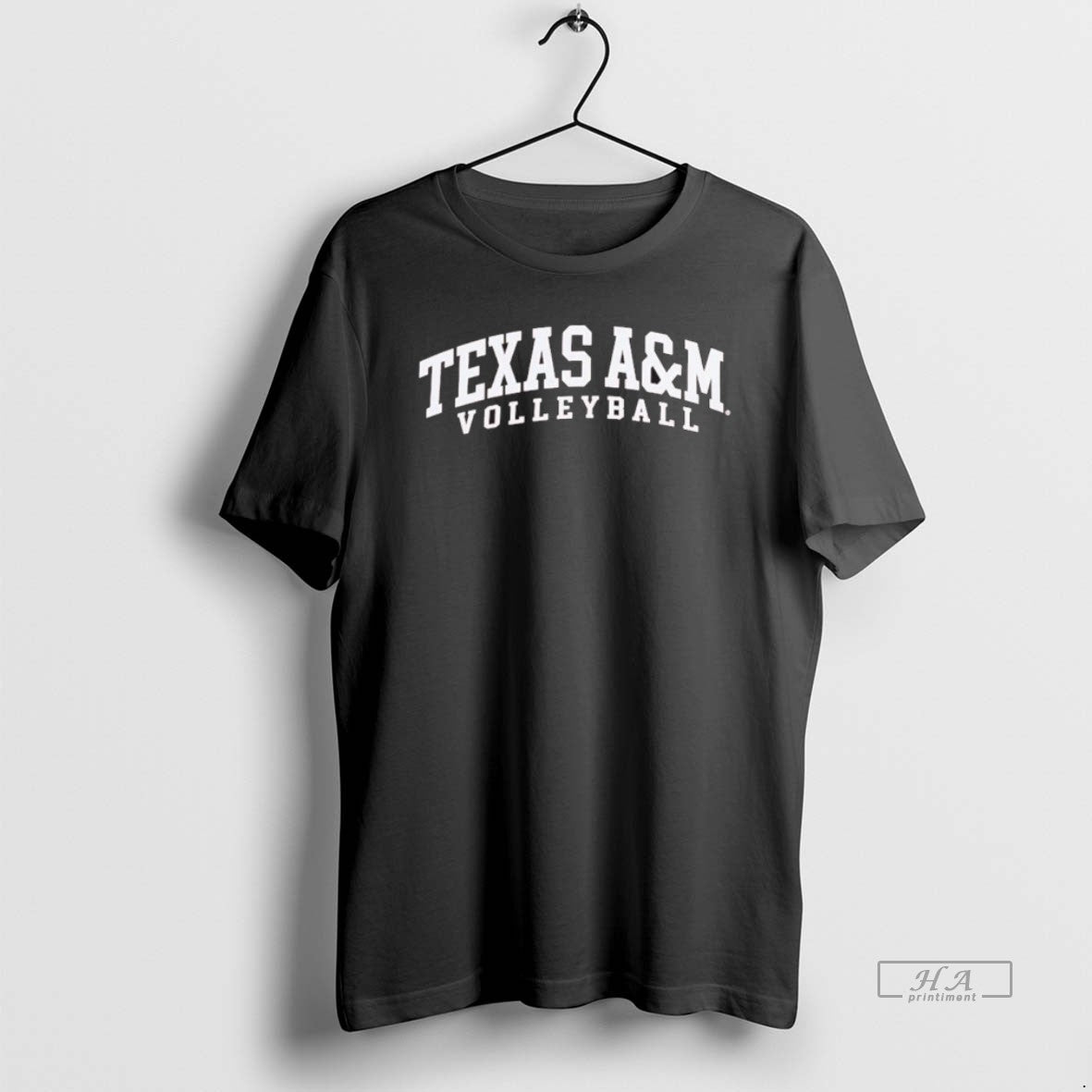 Official Texas Am Simple Arch Volleyball