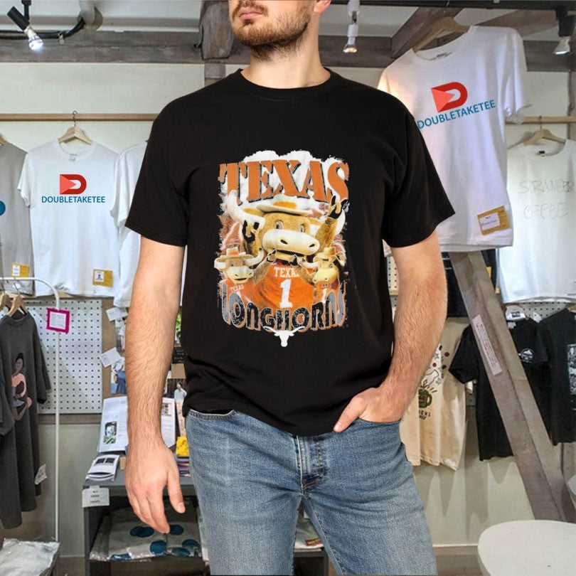 Official Texas Longhorns Mascot Shirts Unisex , , , Long Sleeve Tee