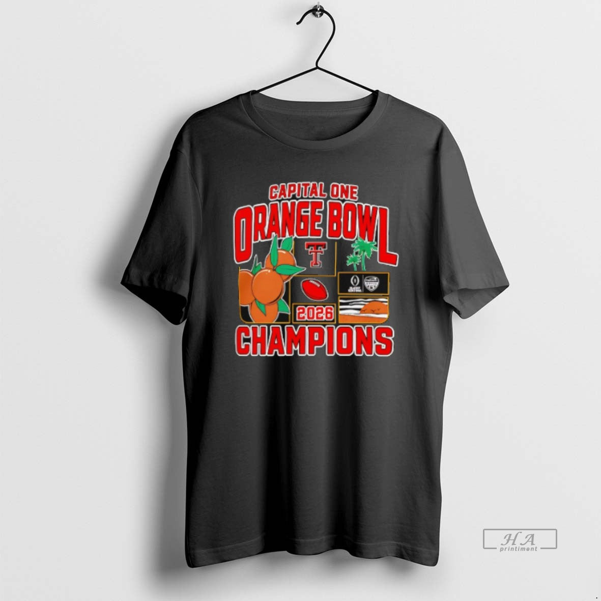 Official Texas Tech Red Raiders Orange Bowl Champions 2026 Cfp