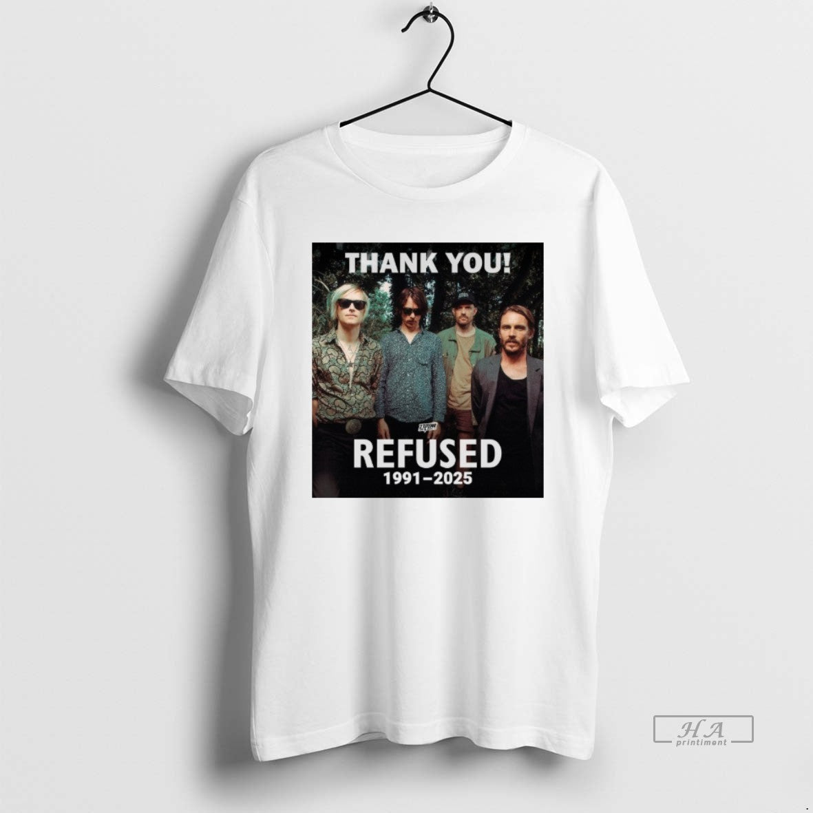 Official Thank You Legendary Swedish Band Refused 1991 2025