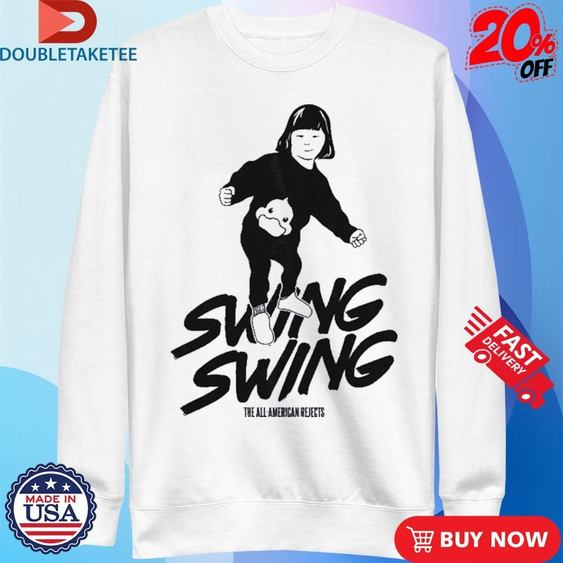 Official The All-american Rejects Swing Swing Shirts Unisex , , , Long Sleeve Tee