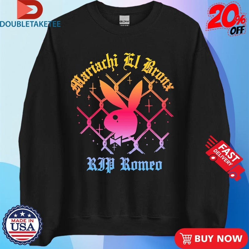 Official The Bronx Rip Romeo Mariachi El Bronx Rabbit Shirts Unisex , , , Long Sleeve Tee