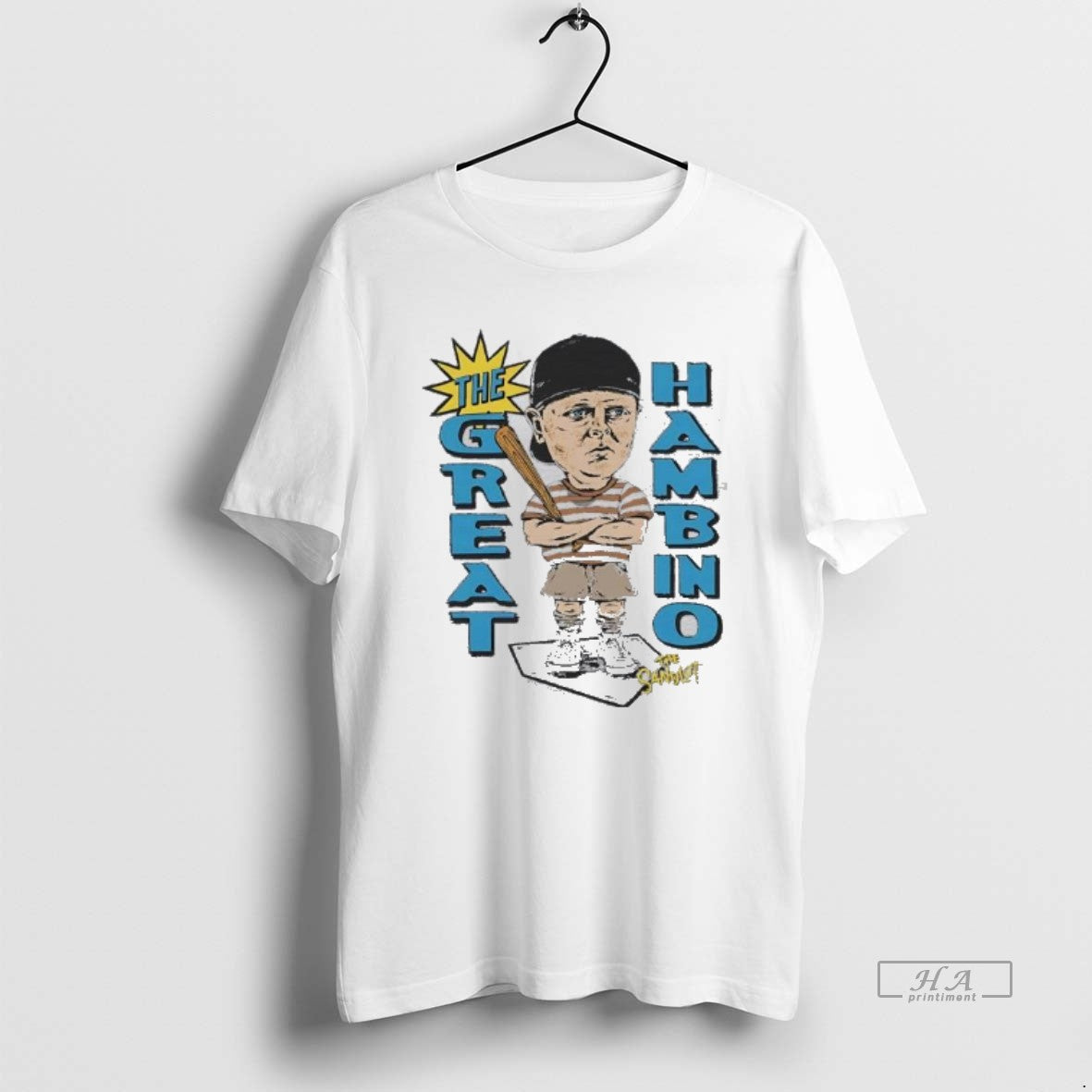 Official The Great Hambino The Sandlot Character Graphic