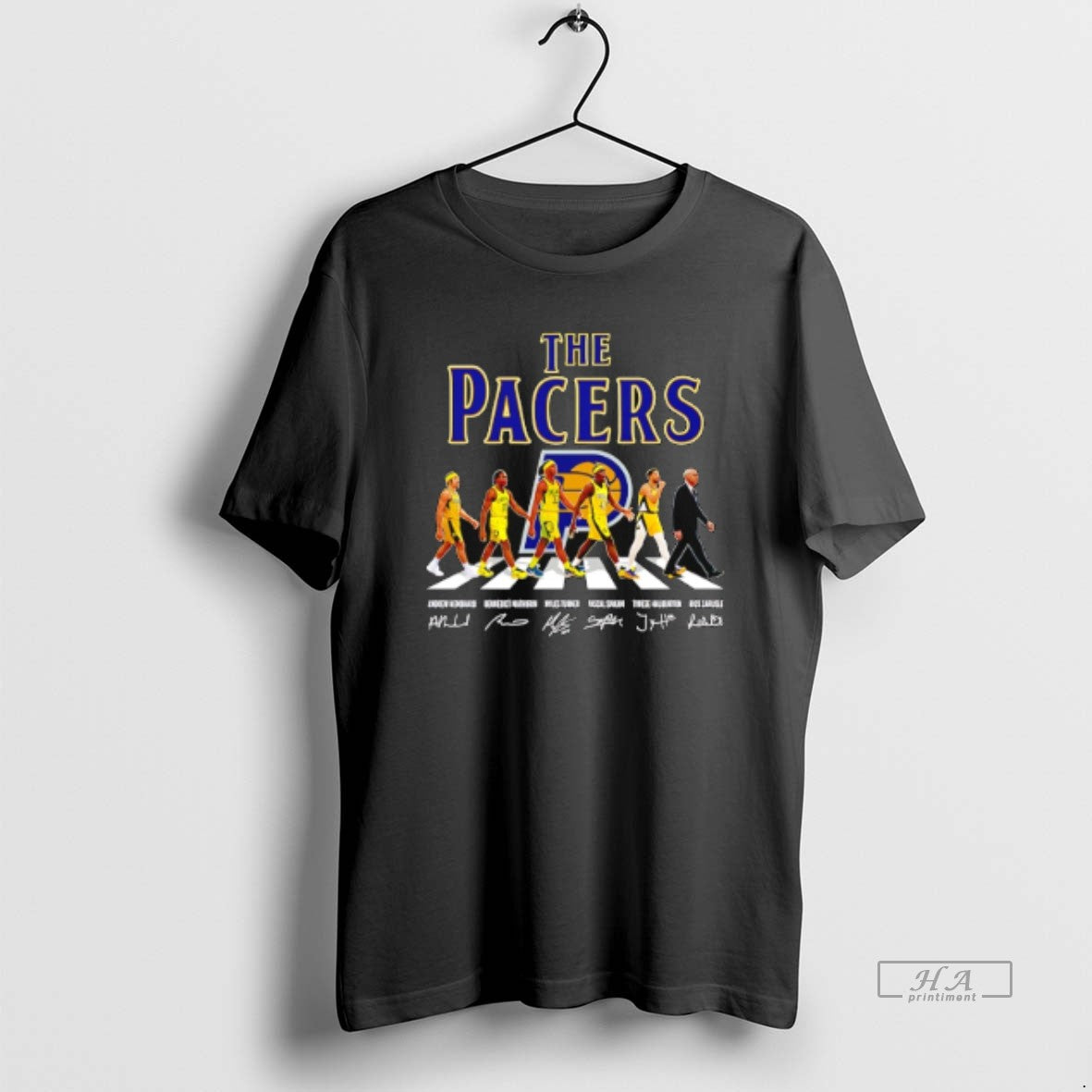 Official The Indiana Pacers Cross The Street Signatures 2026
