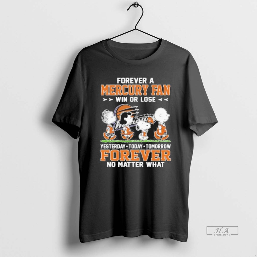 Official The Peanuts Forever A Phoenix Mercury Fan Win Or Lose