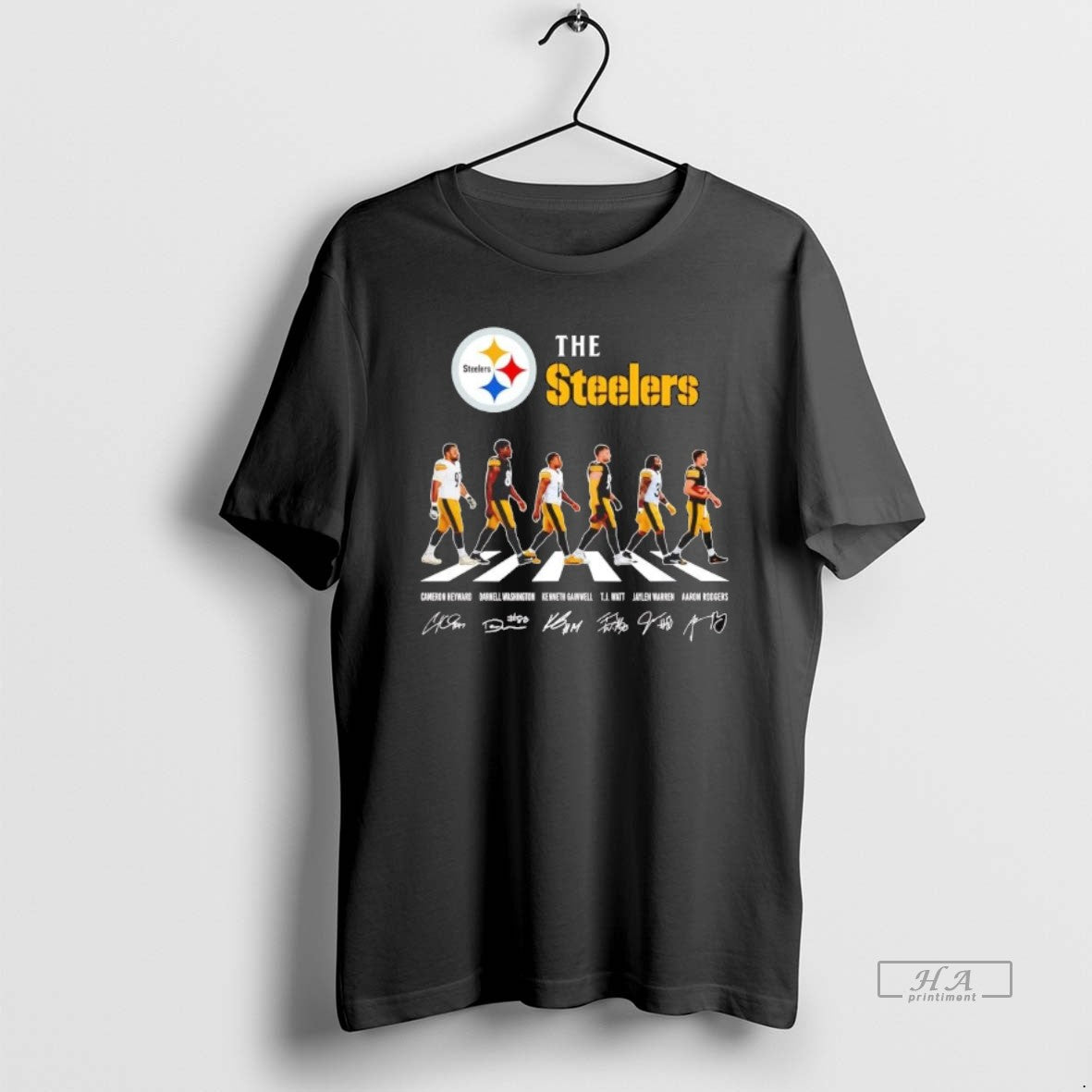 Official The Pittsburgh Steelers Team Players Abbey Road Signatures