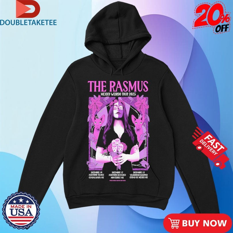 Official The Rasmus Mexico Weirdo Tour 2025 Shirts Unisex , , , Long Sleeve Tee