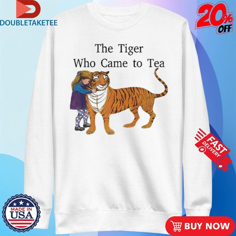 Official The Tiger Who Came To Tea Shirts Unisex , , , Long Sleeve Tee