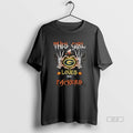 Official This Girl Loves Her Green Bay Packers Skeleton Halloween