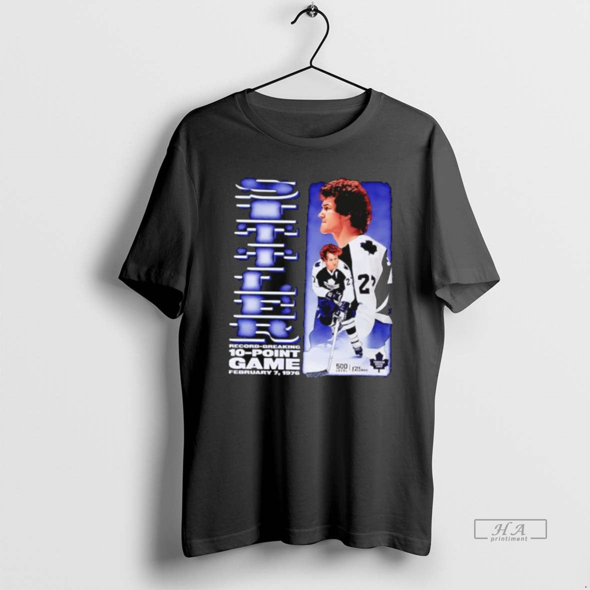 Official Toronto Maple Leafs Darryl Sittler 10 Point Game