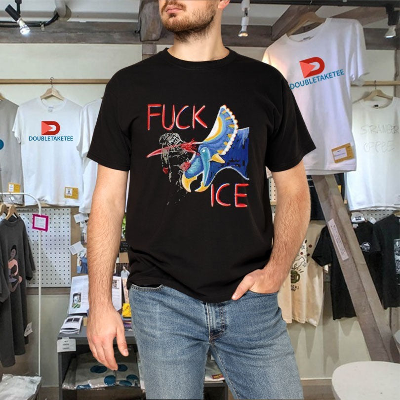 Official Torosaurus Fuck Ice Police Shirts Unisex , , , Long Sleeve Tee