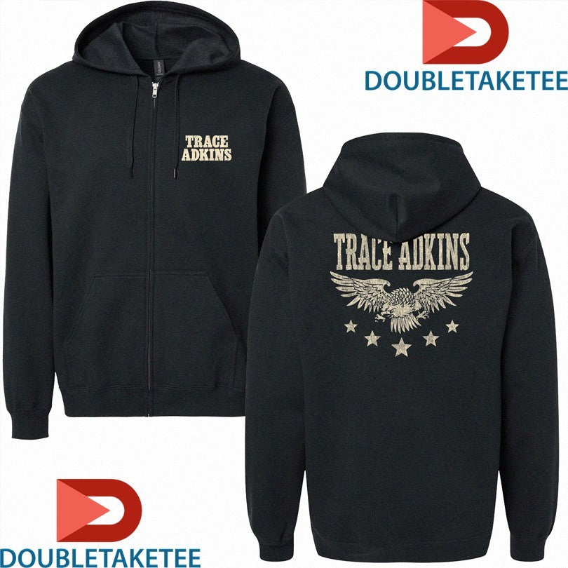 Official Trace Adkins Eagle Stars Shirts Unisex , , , Long Sleeve Tee