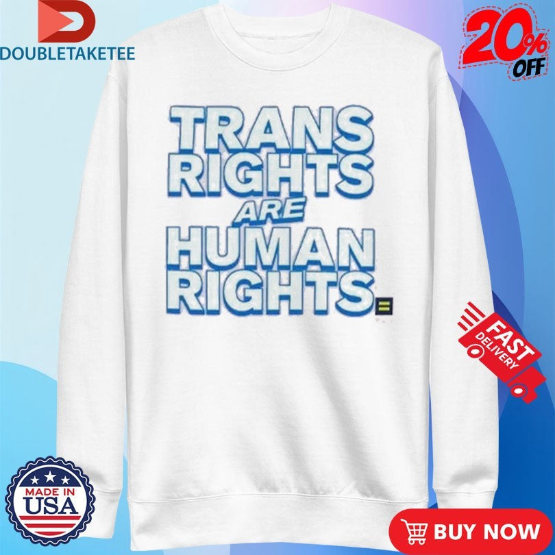 Official Trans Rights Are Human Rights HRC Shirts Unisex , , , Long Sleeve Tee