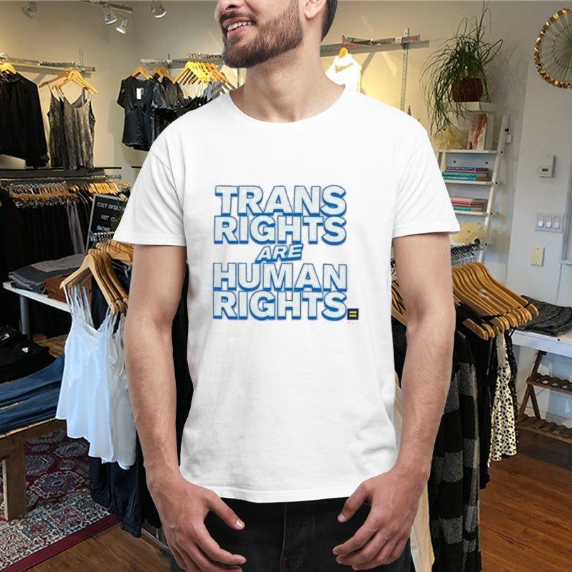 Official Trans Rights Are Human Rights HRC Shirts Unisex , , , Long Sleeve Tee
