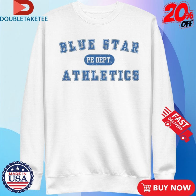 Official Treaty Oak Revival Blue Star PE Dept. Athletics Shirts Unisex , , , Long Sleeve Tee