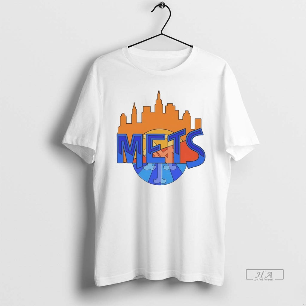 Official Trendy New York Mets Skyline