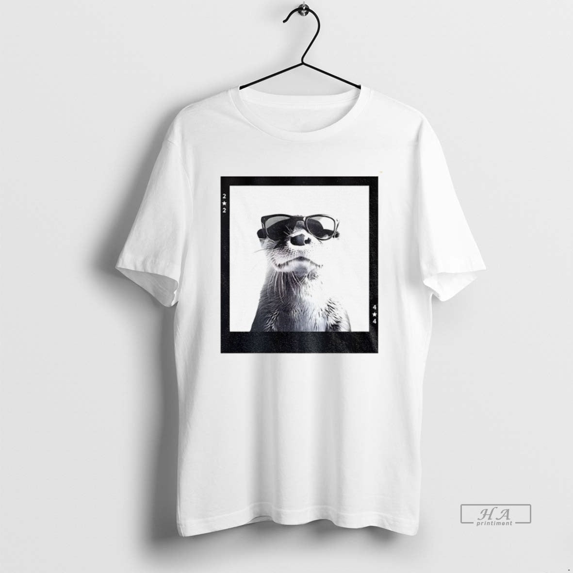 Official Trendy Otter Wearing Glasses Photo Funny Meme Unisex , , , Long Sleeve Tee