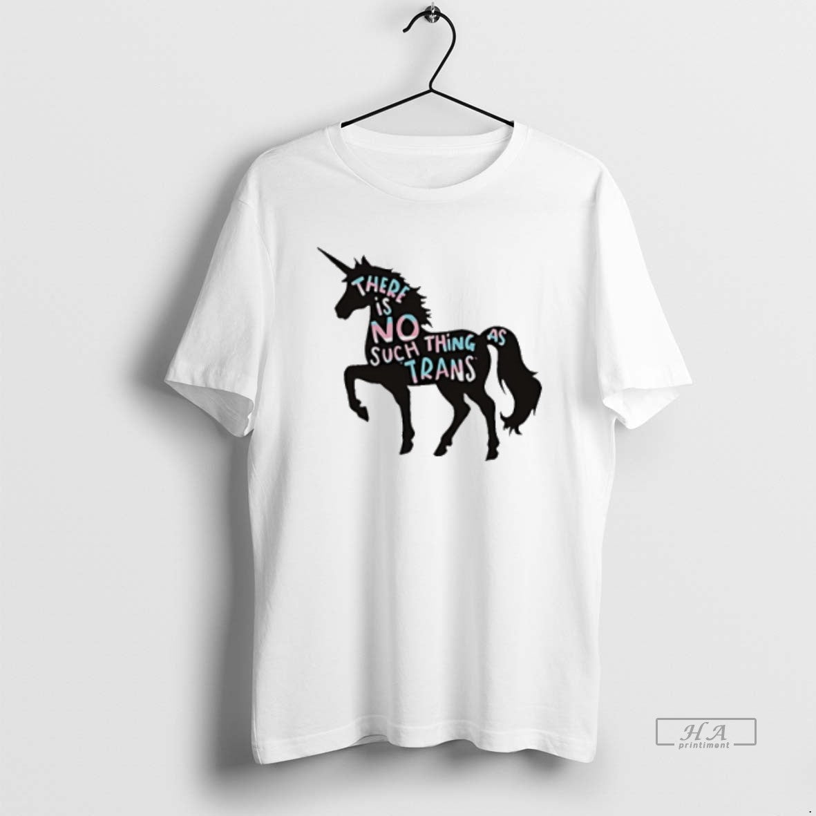 Official Trendy There Is No Such Thing As Trans Unicorn Unisex , , , Long Sleeve Tee