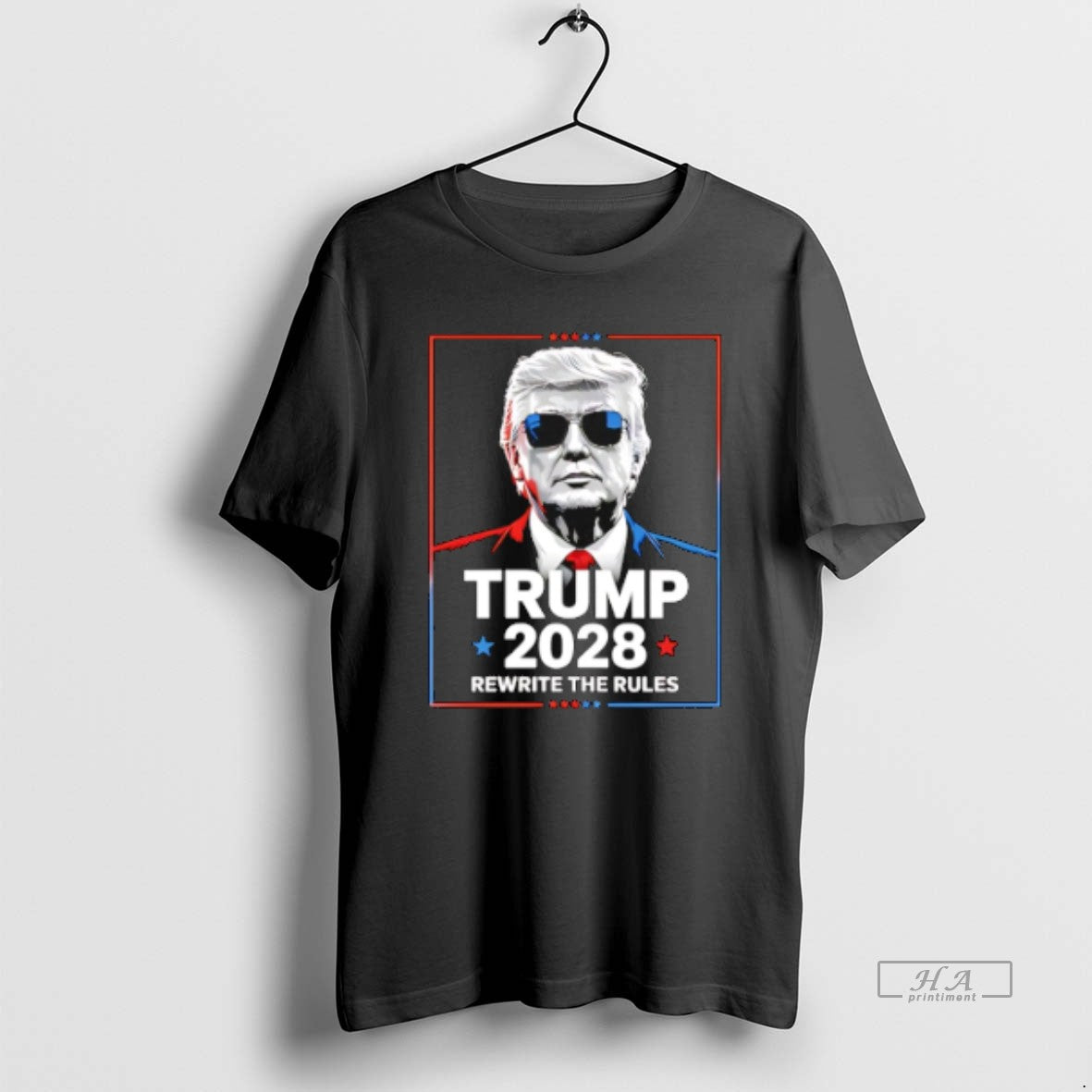 Official Trendy Trump 2028 Rewrite The Rules Unisex , , , Long Sleeve Tee