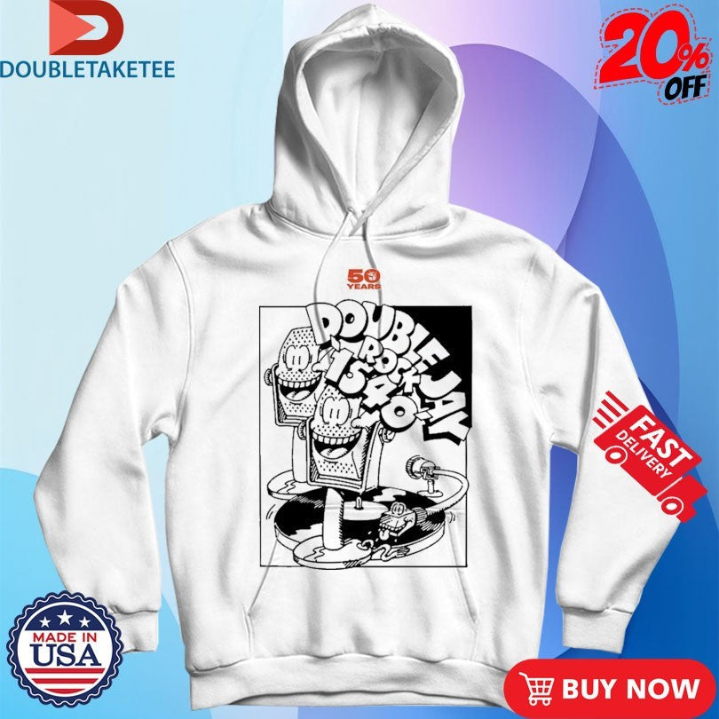 Official Triple J 50 Years Double Jay Shirts Unisex , , , Long Sleeve Tee