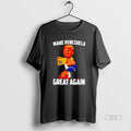 Official Trump Make Venezuela Great Again Venezuela Flag Caricature