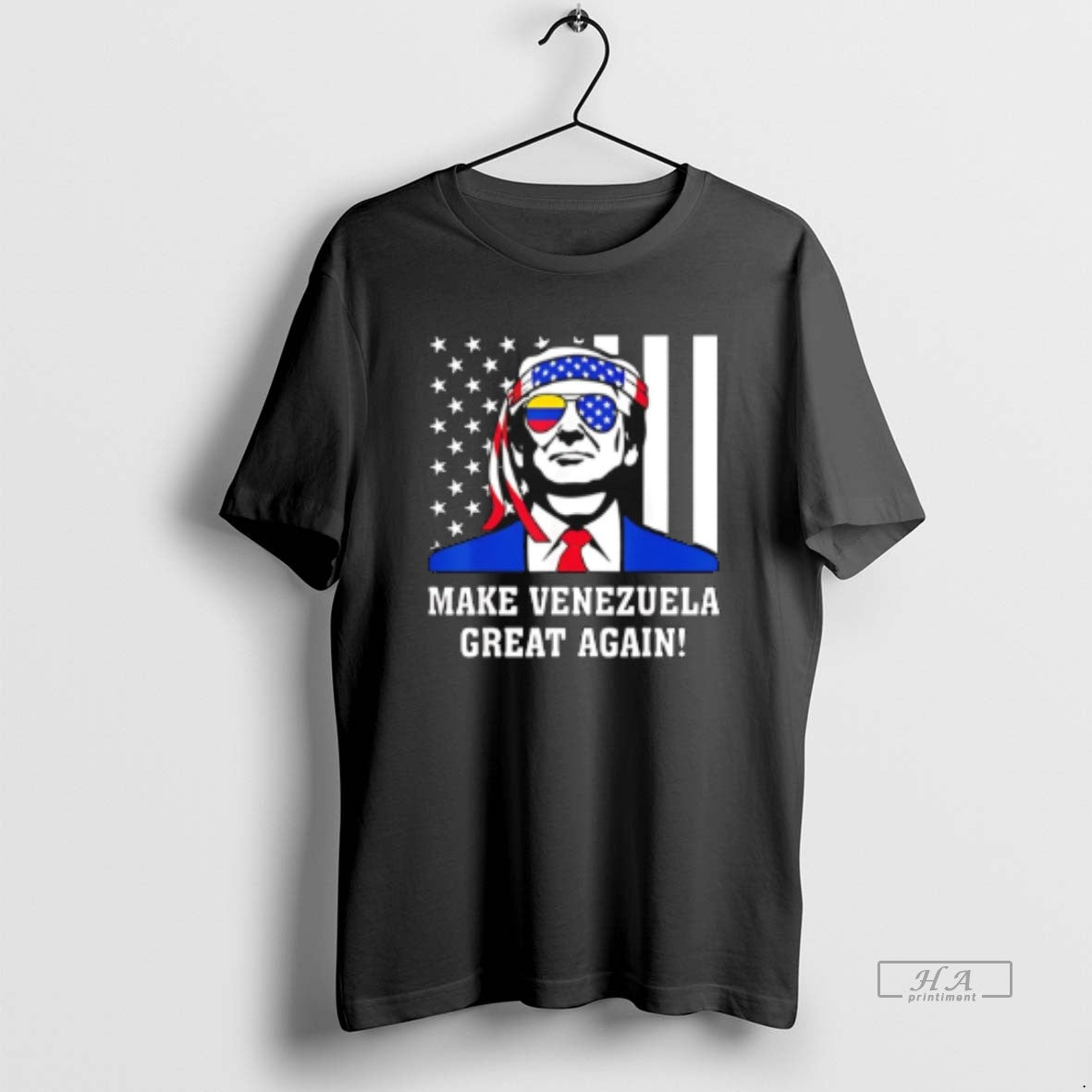 Official Trump Usa Flag Make Venezuela Great Again