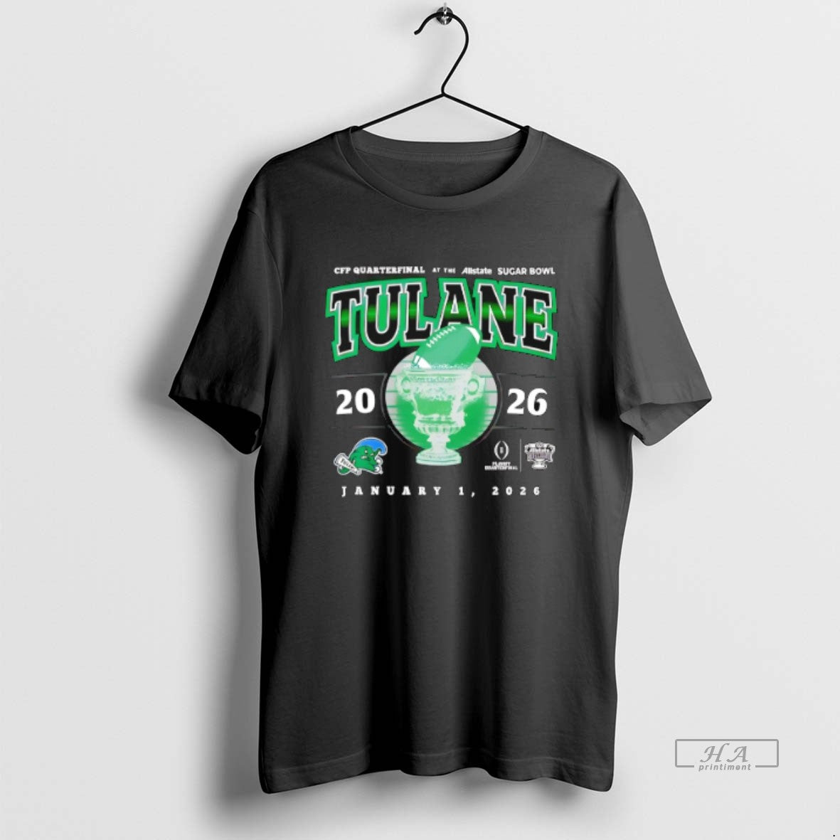 Official Tulane Green Wave Football 2026 Sugar Bowl Classic