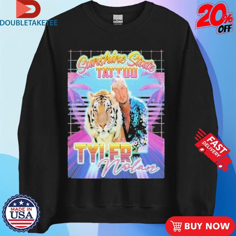 Official Tyler Nolan Sunshine State Tattoos Exotic Shirts Unisex , , , Long Sleeve Tee