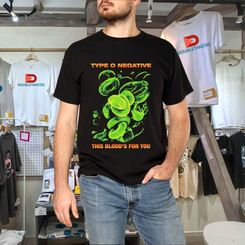 Official Type O Negative This Blood’s For You Cell Shirts Unisex , , , Long Sleeve Tee