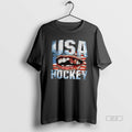 Official Usa Hockey Patriotic Ice Hockey American Flag