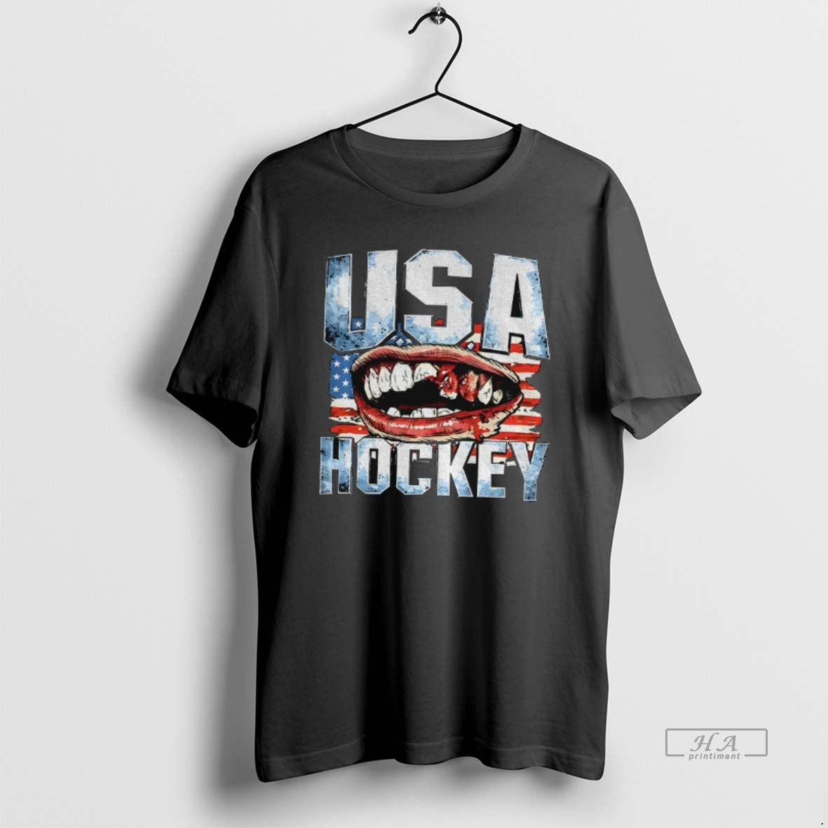 Official Usa Hockey Patriotic Ice Hockey American Flag