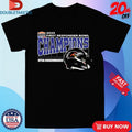 Official UTSA Roadrunners Football Are First Responder Bowl Champions 2025 Helmet Shirts Unisex , , , Long Sleeve Tee