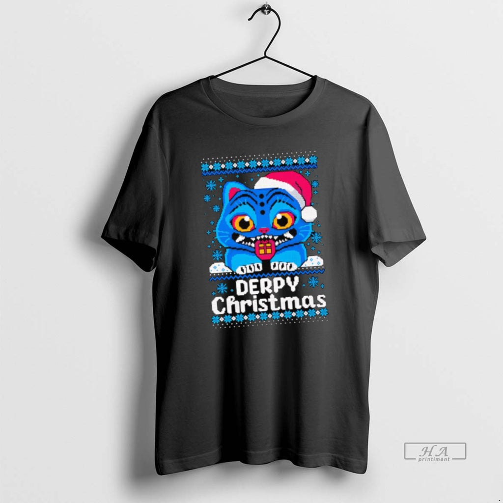 Official Ugly Tiger Derpy Christmas