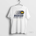 Official University Of Michigan Basketball Rolling Ball Logo