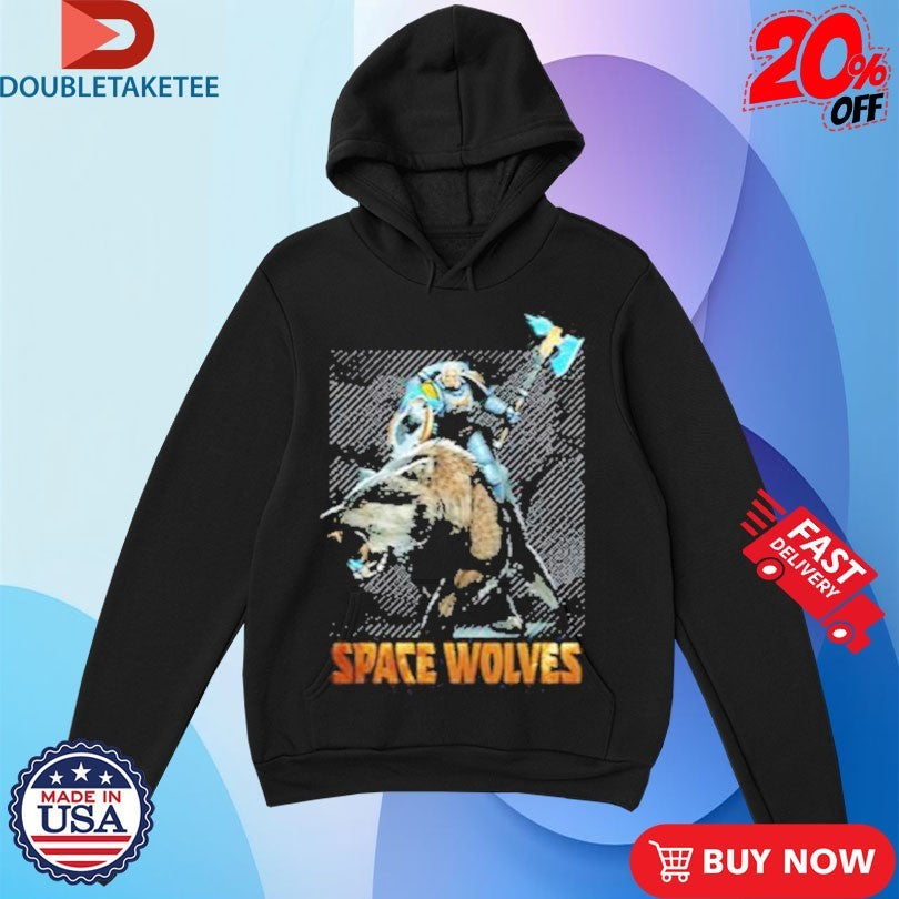 Official Warhammer Space Wolves Axe Shirts Unisex , , , Long Sleeve Tee