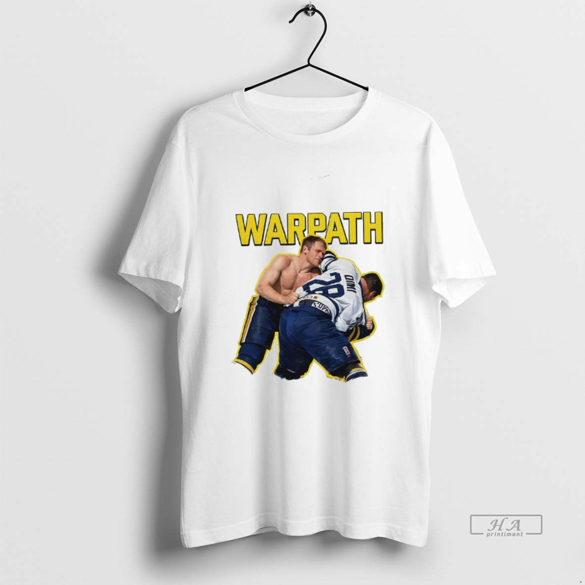 Official Warpath Rayzor Rob Ray Buffalo Sabres Vs Tie Domi Toronto Maple Leafs