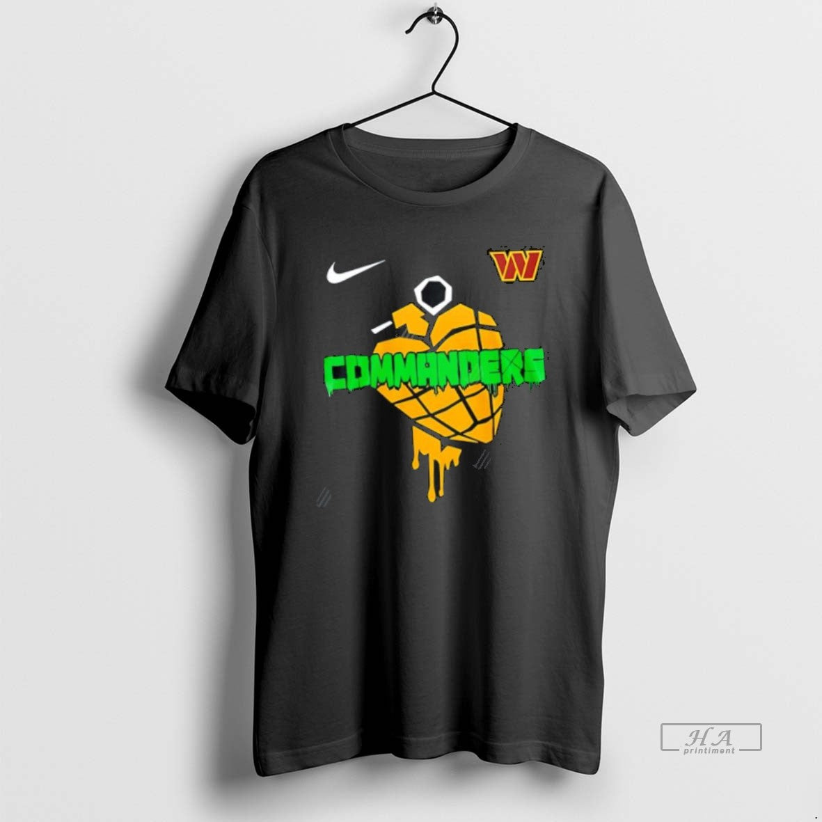 Official Washington Commanders Nfl Green Day Football 2026
