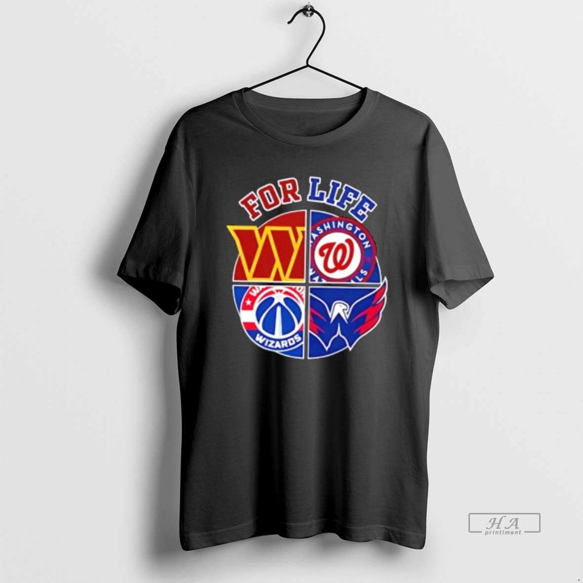 Official Washington For Life Logo Sports 2026