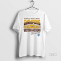 Official Western Michigan Broncos 2025 Myrtle Beach Bowl Champions Logo
