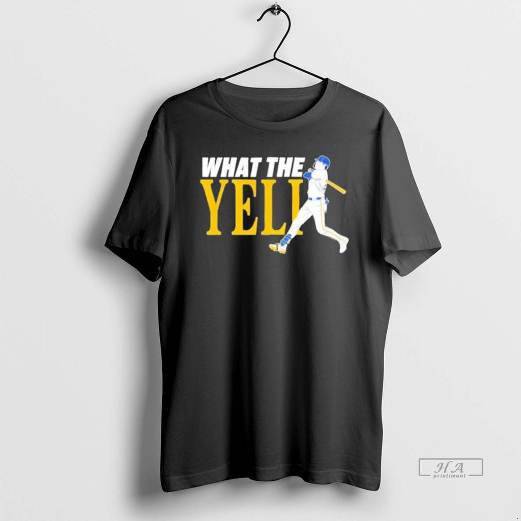 Official What The Yeli Christian Yelich Milwaukee Brewers Baseball