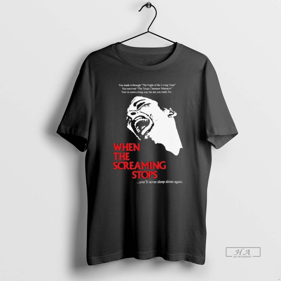 Official When The Screaming Stops Youll Never Sleep Alone Again