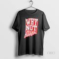 Official Why Not Indiana Map Tee